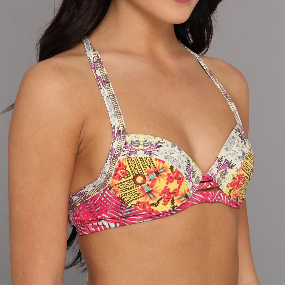 NWT Maaji daylight aquarium bikini top